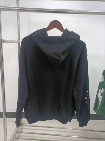 Sp5der OG Black White Hoodie