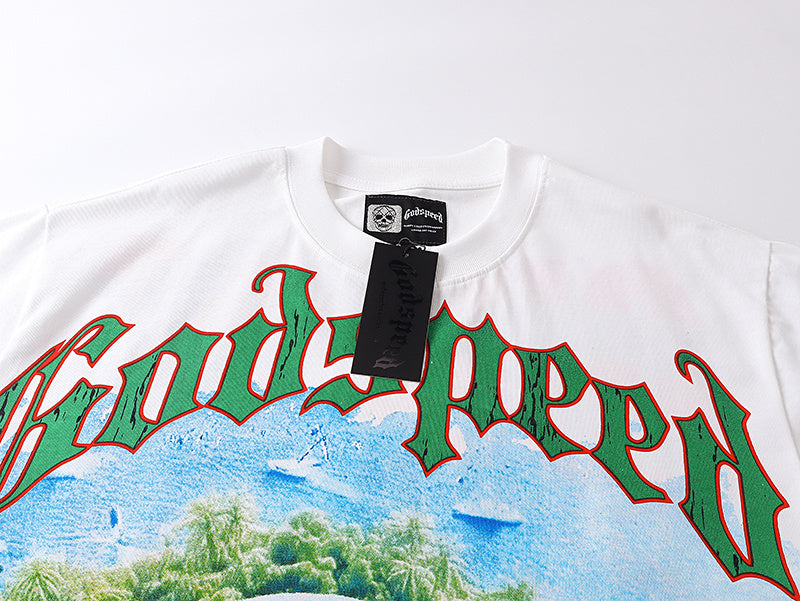Godspeed Skull Island Tee White
