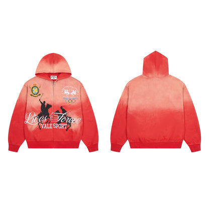Vale Forever "Lives Forever" Sport Zip-Up Hoodie