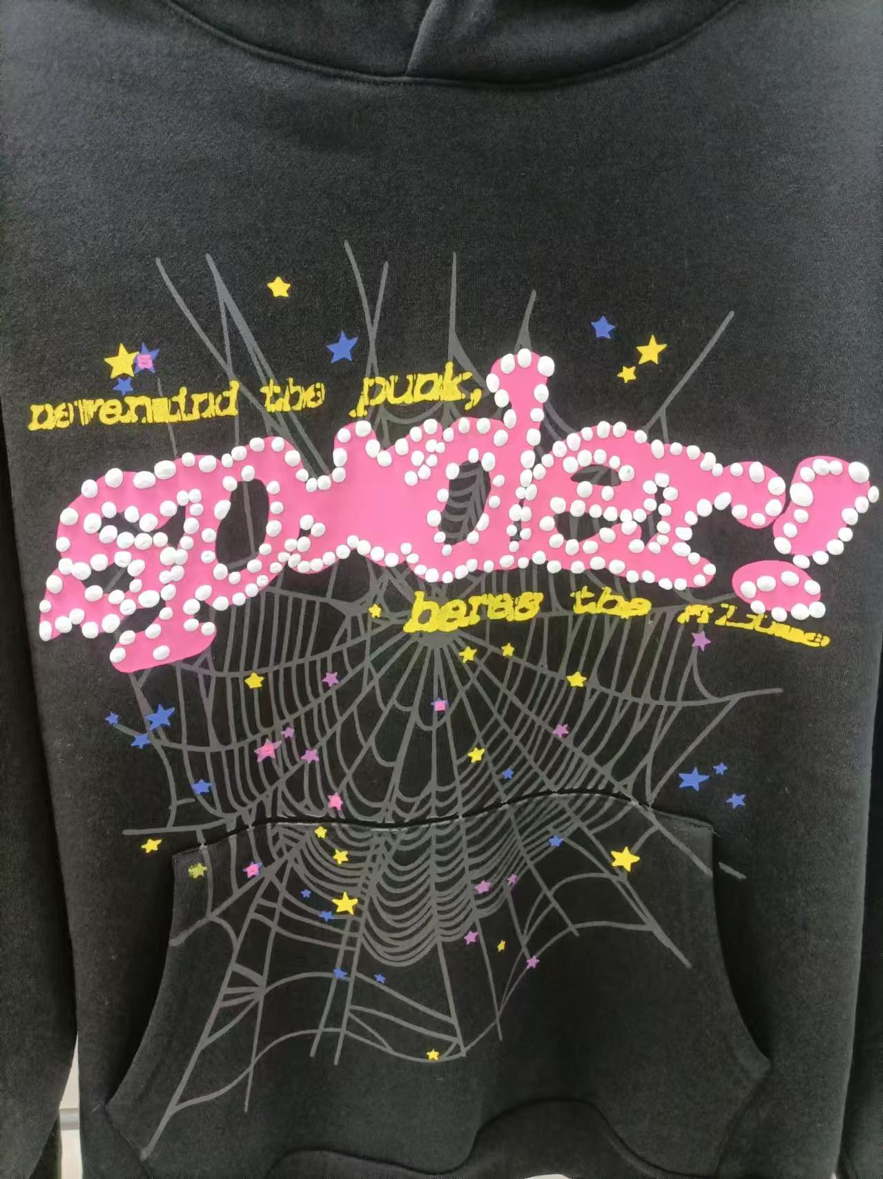 Sp5der P*NK V2 Hoodie Spider Worldwide