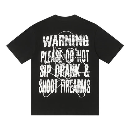 THAT'S A Awful Lot of Cough Syrup ‘Warning T-shirt black’