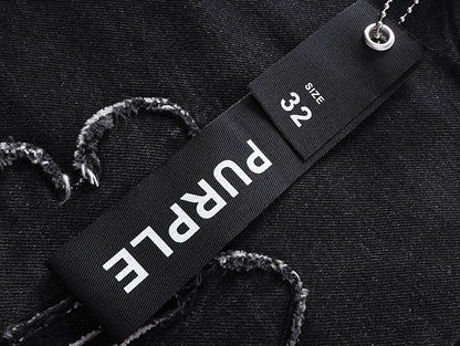 Purple Brand P011 Sequin Logo Jeans Black