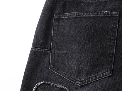 Purple Brand P011 Sequin Logo Jeans Black