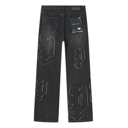 Purple Brand P011 Sequin Logo Jeans Black