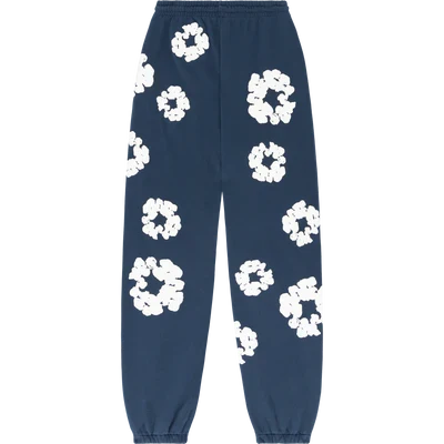Denim Tears The Cotton Wreath Sweatpants Navy