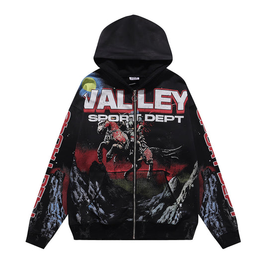 Vale Forever Valley Sport Dept Zip Up Hoodie