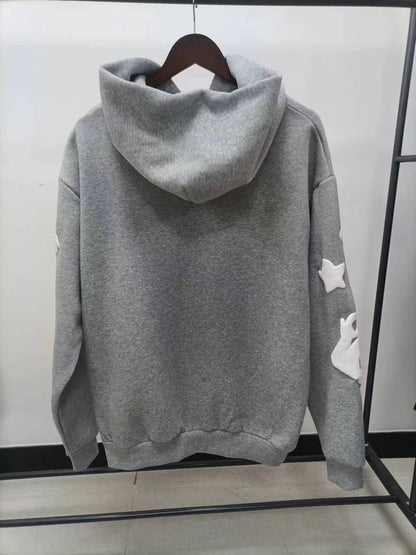 Sp5der Beluga Hoodie Heather Grey Khaki