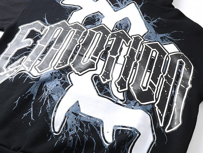 Mixed Emotional Acid Blinded Hoodie