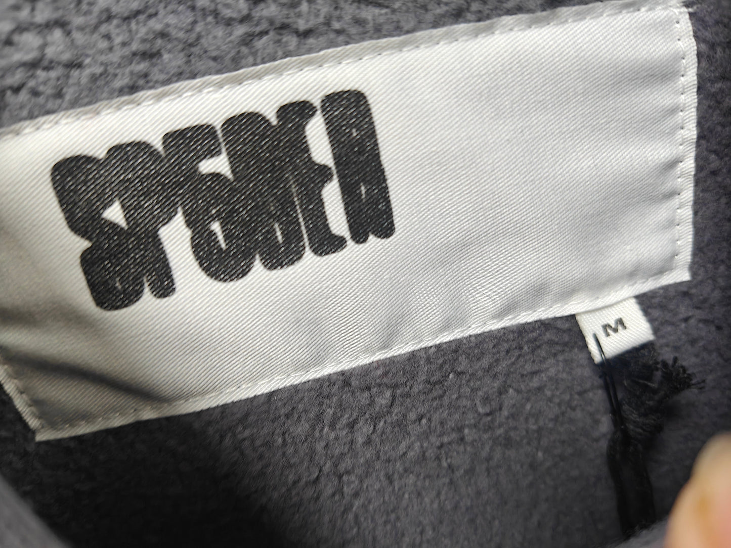 Sp5der Punk V2 Hoodie Slate Grey