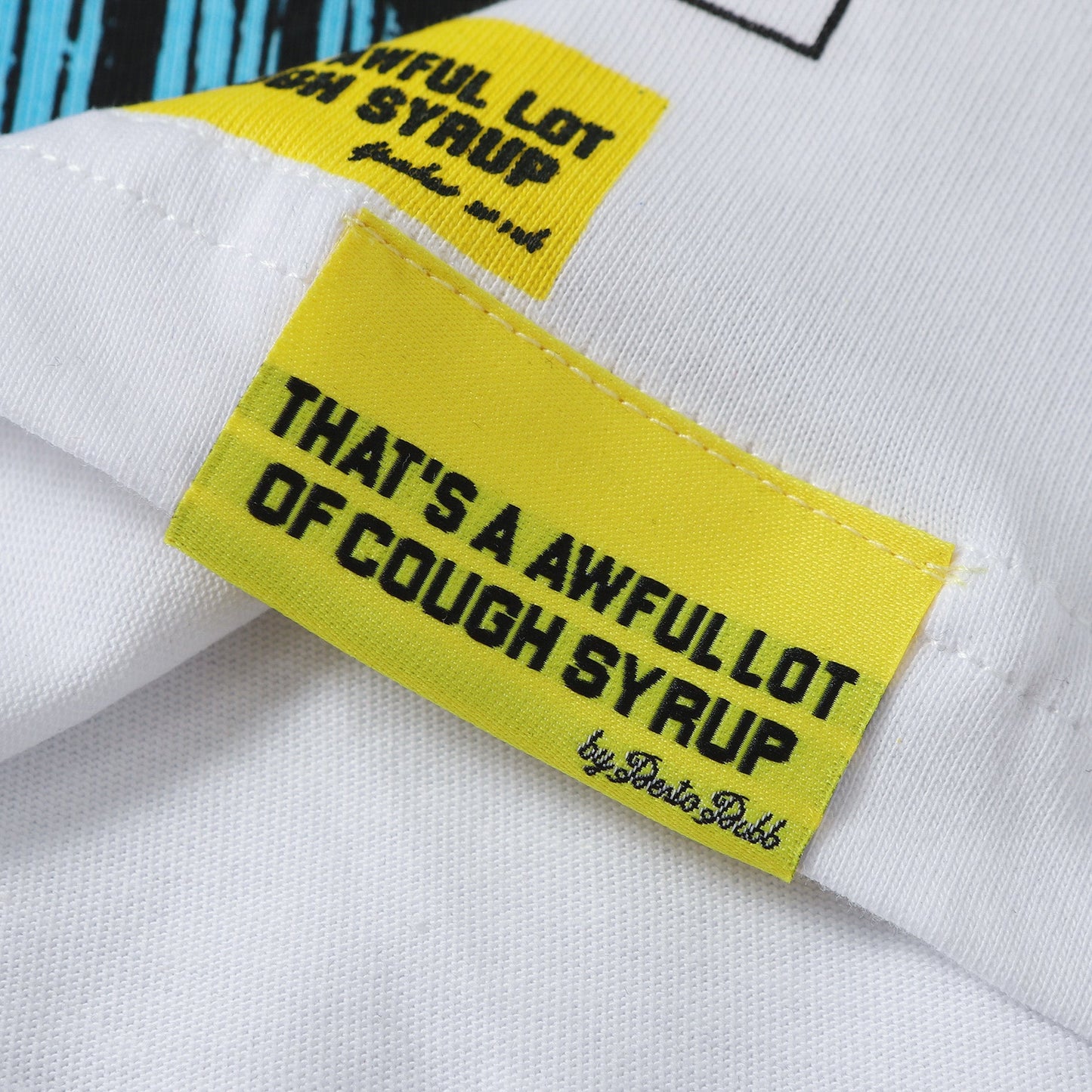 That's A Awful Lot Of Cough Syrup Godzilla Dodgers World Series Graphic Tee White