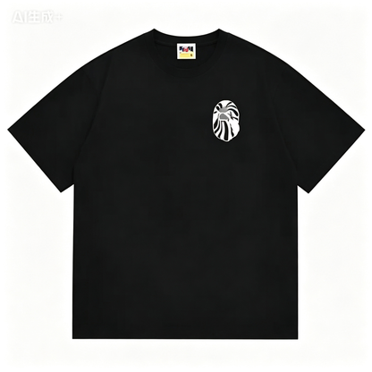 BAPE Ape Head #1 Tee Black