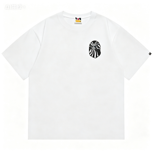 BAPE Ape Head #1 Tee White