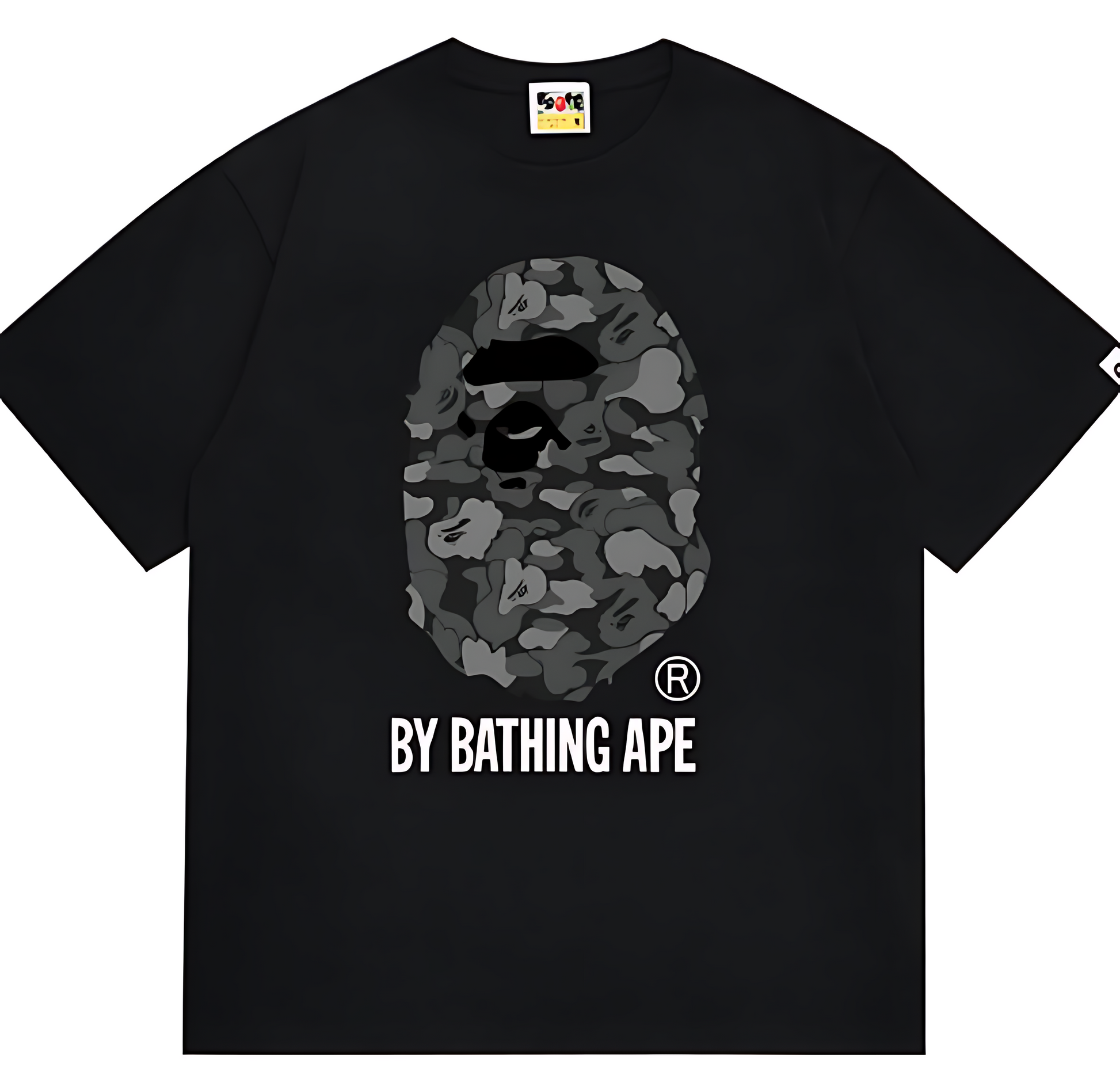 BAPE Color Camo By Bathing Ape Tee Black/Grey