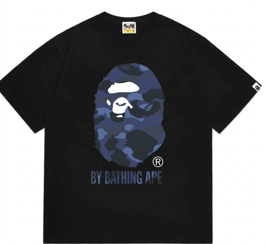 BAPE Color Camo By Bathing Ape Tee Black/Blue