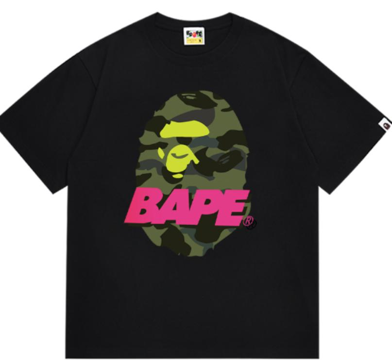 BAPE Ape Head #2 Tee Black