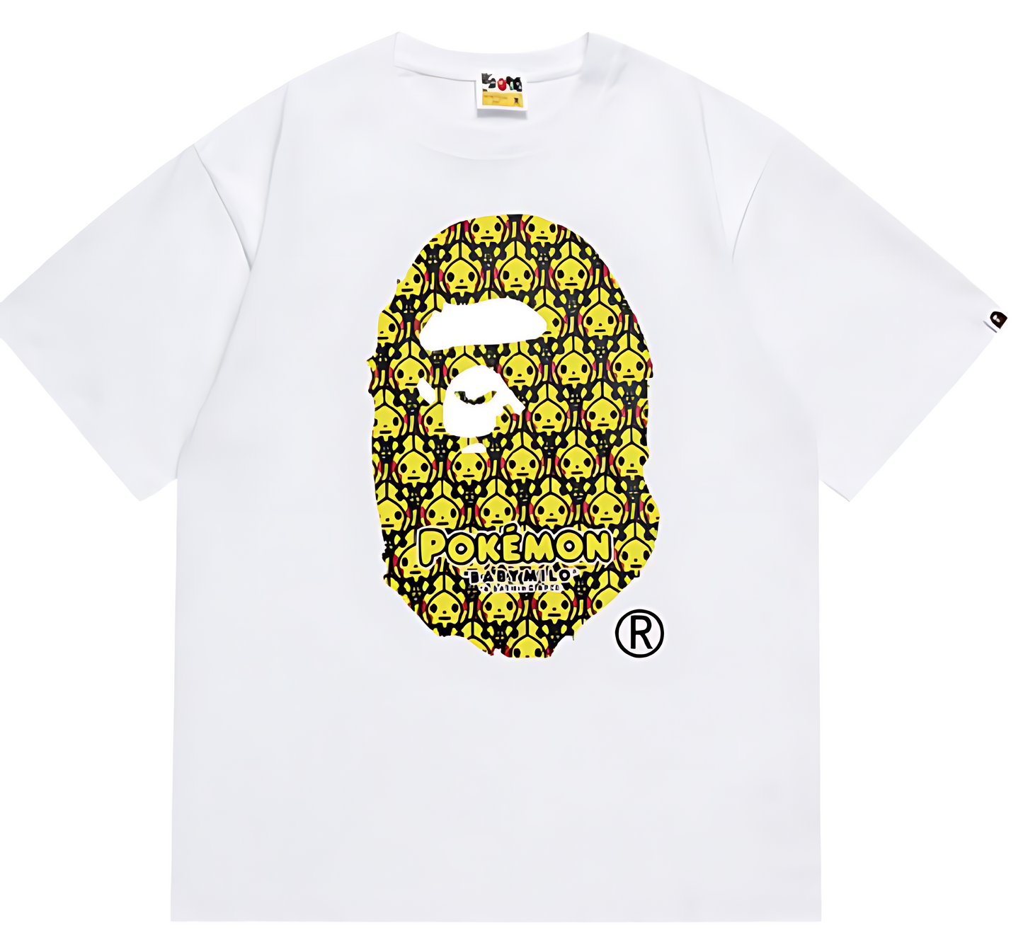 BAPE x Pokemon Ape Head Tee #1 White