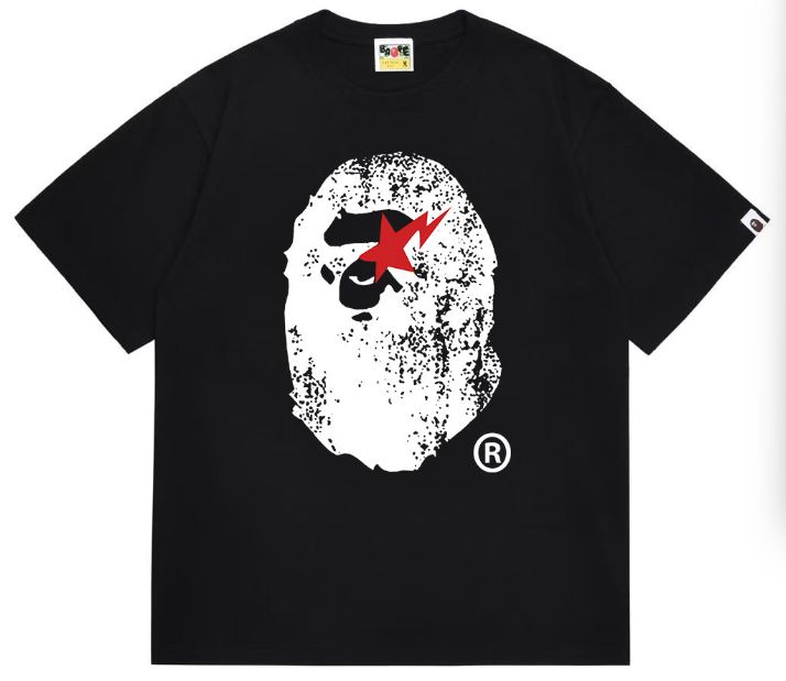 BAPE Ape Head Tee Indigo
