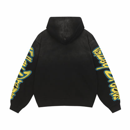 Vale Forever Taz Zip Up Hoodie 'Black'