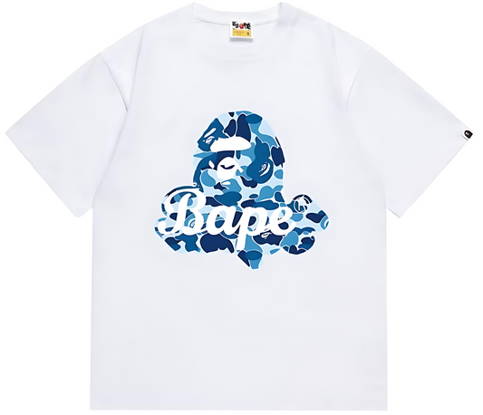 A Bathing Ape ABC CAMO APE HEAD BAPE TEE