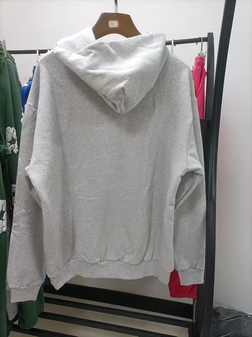 Sp5der Arach NY Phobia Hoodie 'Ash Grey'