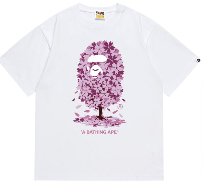 BAPE Sakura Ape Head Tee