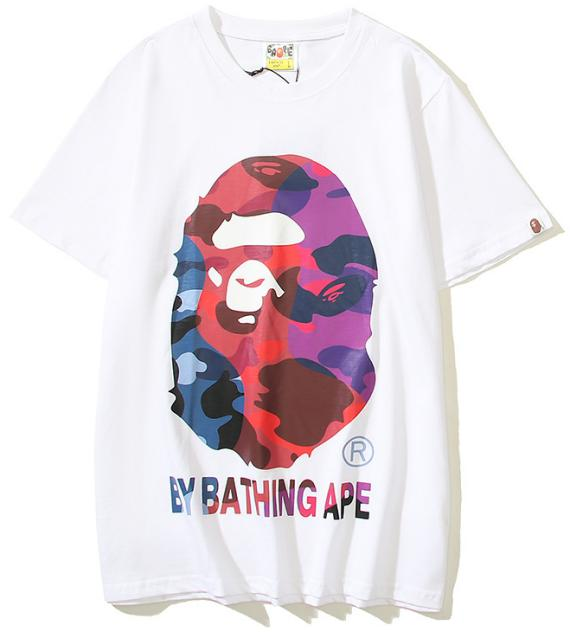 BAPE Crazy Camo By Bathing Ape T-Shirt White