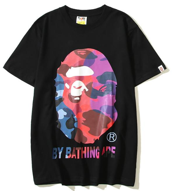 BAPE Crazy Camo By Bathing Ape T-Shirt Black