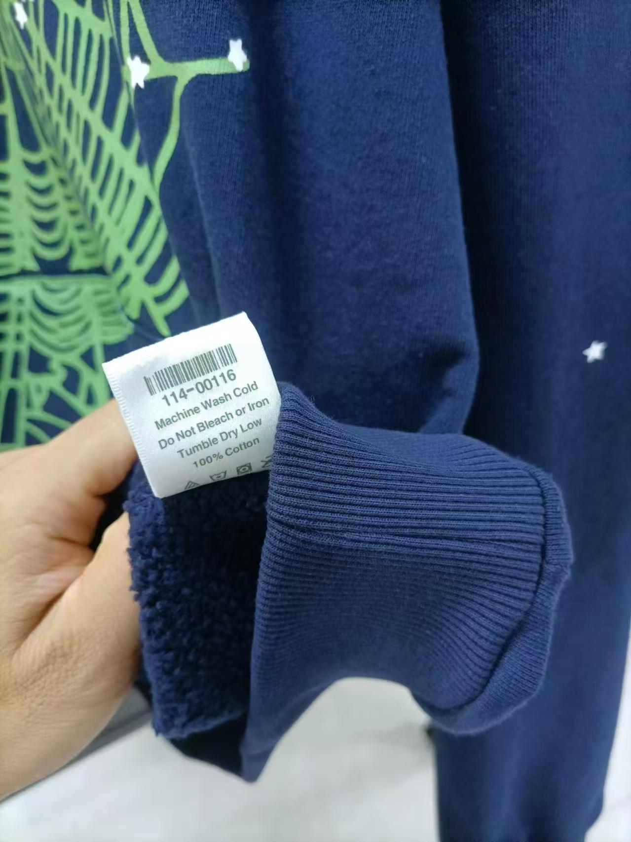 Sp5der OG Web Hoodie Navy