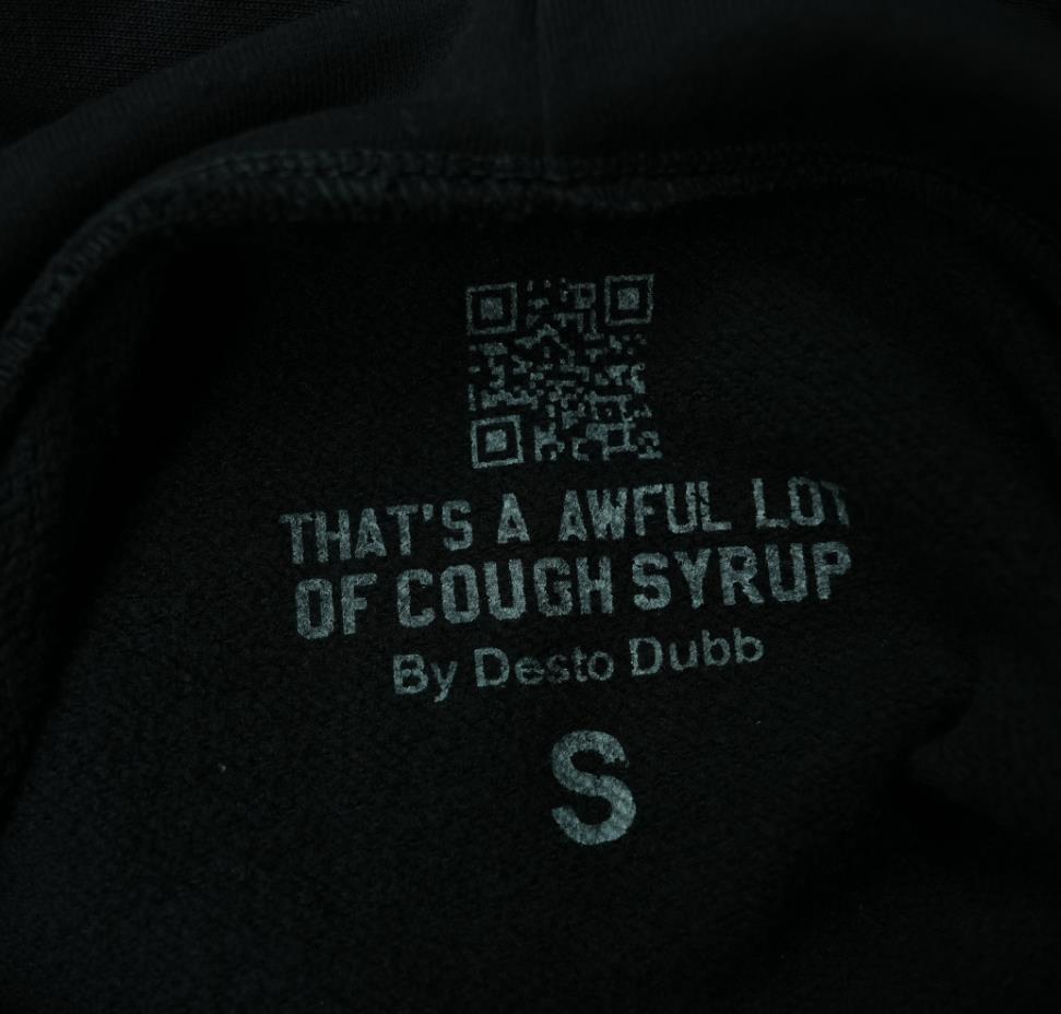 That's a Awful Lot of Cough Syrup Bottle Graphic Heavyweight Hoodie