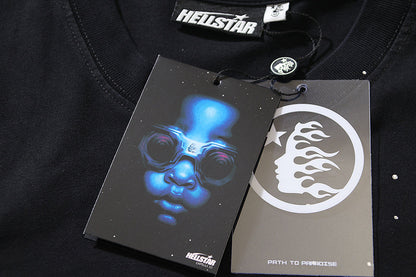 Hellstar Classic Rhinestone T-Shirt 'Pink'