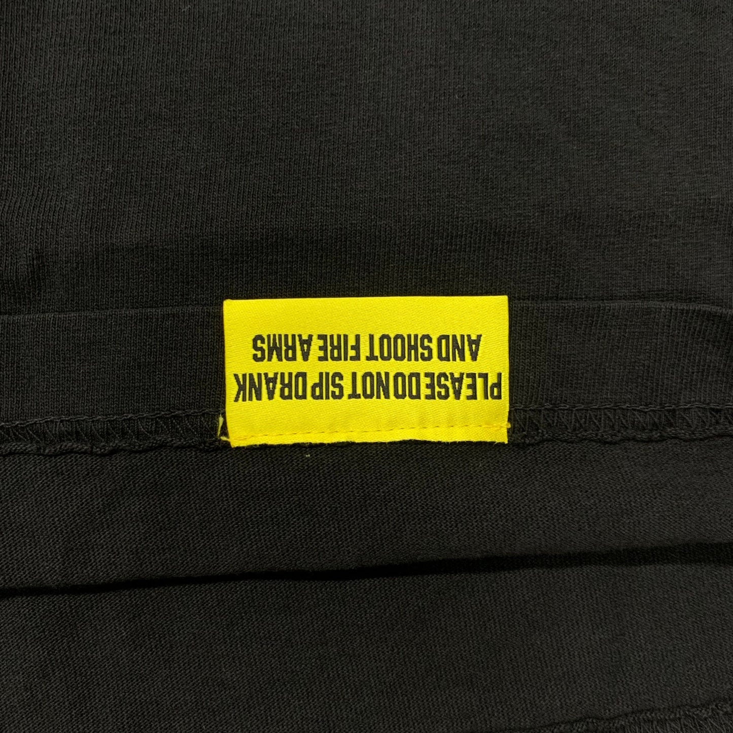 That's A Awful Lot Of Cough Syrup "Bank" Corporate Logo Black T-Shirt