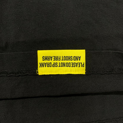 That's A Awful Lot Of Cough Syrup "Bank" Corporate Logo Black T-Shirt