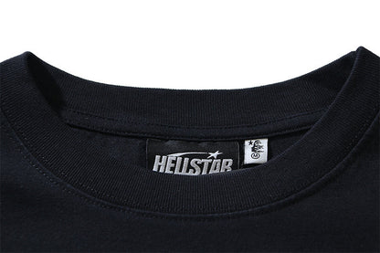 Hellstar Sports Flame Face T-Shirt 'Black'