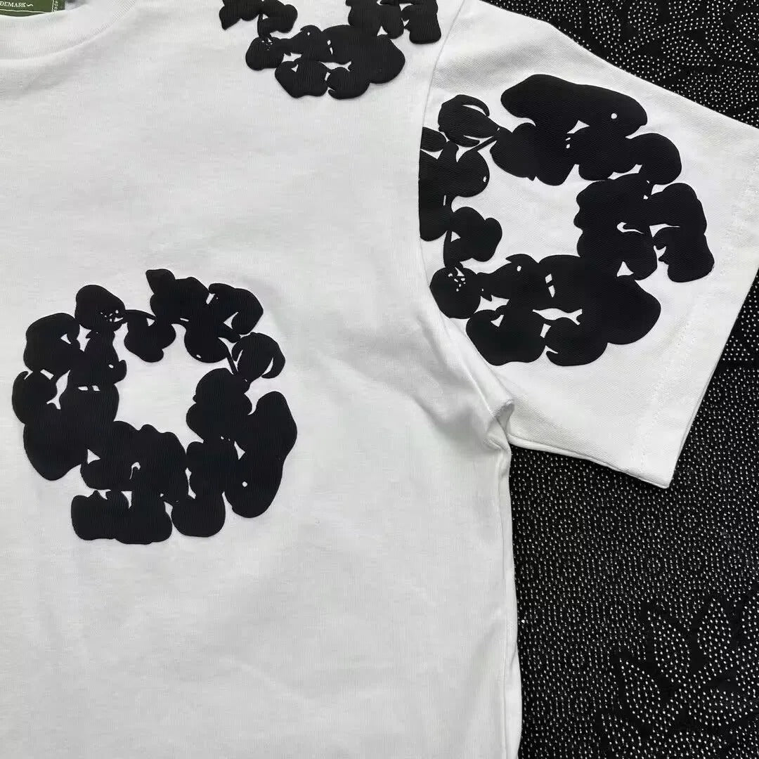 Denim Tears Cotton Wreath T-Shirt White