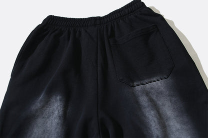 Hellstar Vintage Sun-Faded Black Sweatpants