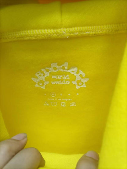 Sp5der Websuit Hoodie 'Yellow'