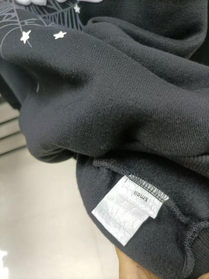 Sp5der I Heart SP5 Hoodie 'Black'