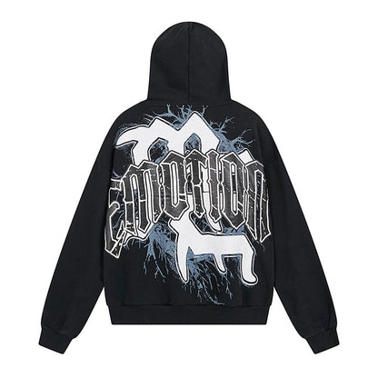 Mixed Emotional Acid Blinded Hoodie