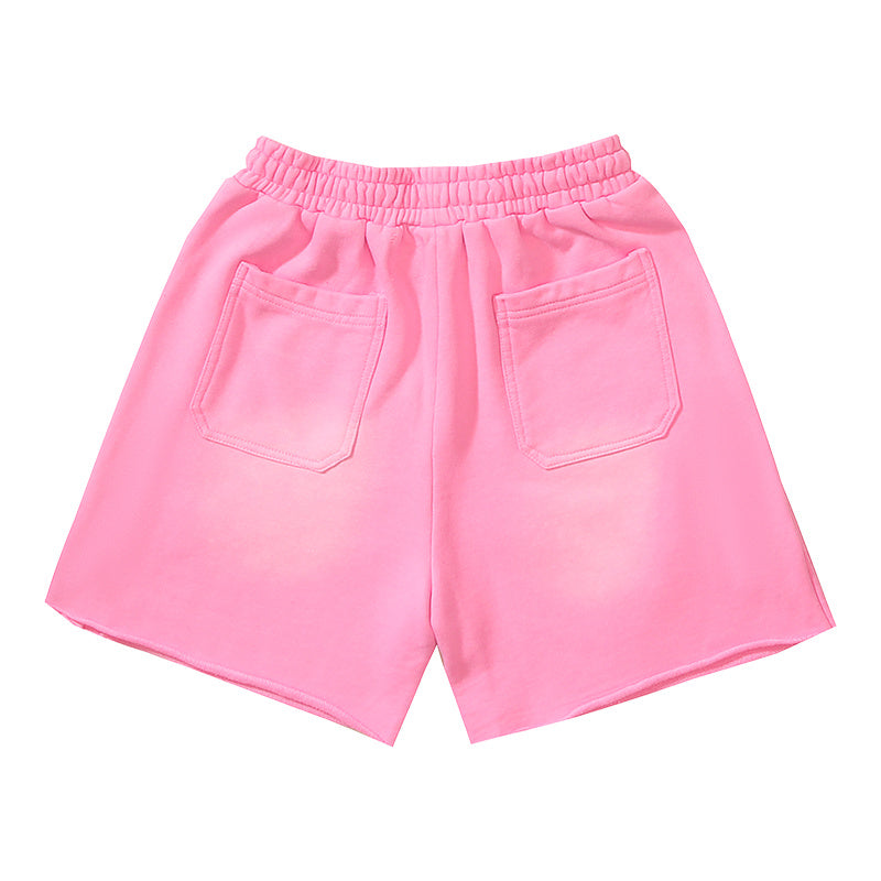 Hellstar Side Stripe Circular Logo Snap Shorts