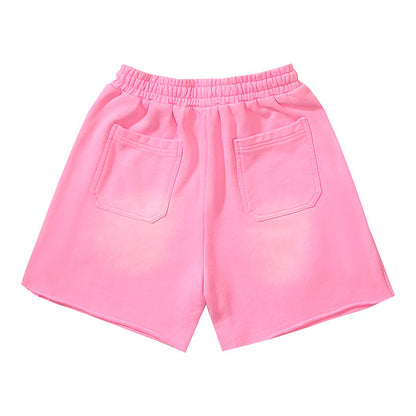 Hellstar Side Stripe Circular Logo Snap Shorts