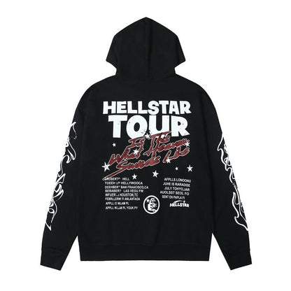 Hellstar Tour Hoodie Black