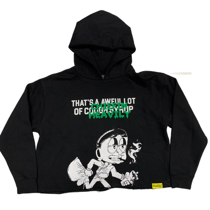 That's A Awful Lot Of Cough Syrup x Chiefin Heavily Hoodie Black