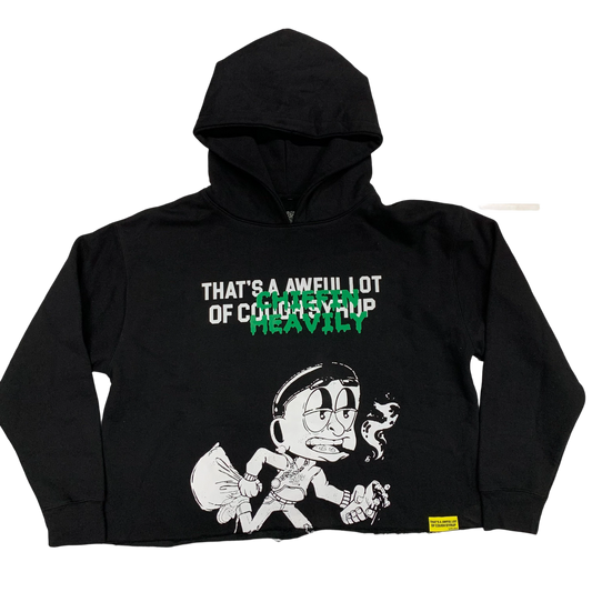 That's A Awful Lot Of Cough Syrup x Chiefin Heavily Hoodie Black