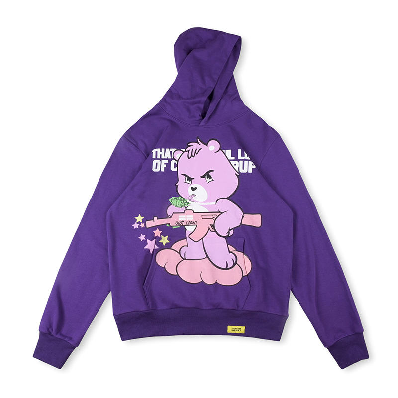 That's A Awful Lot Of Cough Syrup x Coi Leray Hoodie Purple