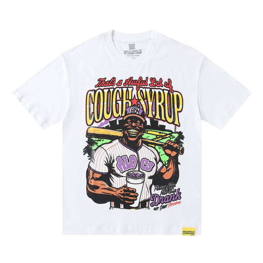 THAT'S A Awful Lot of Cough Syrup White baseball T-shirt