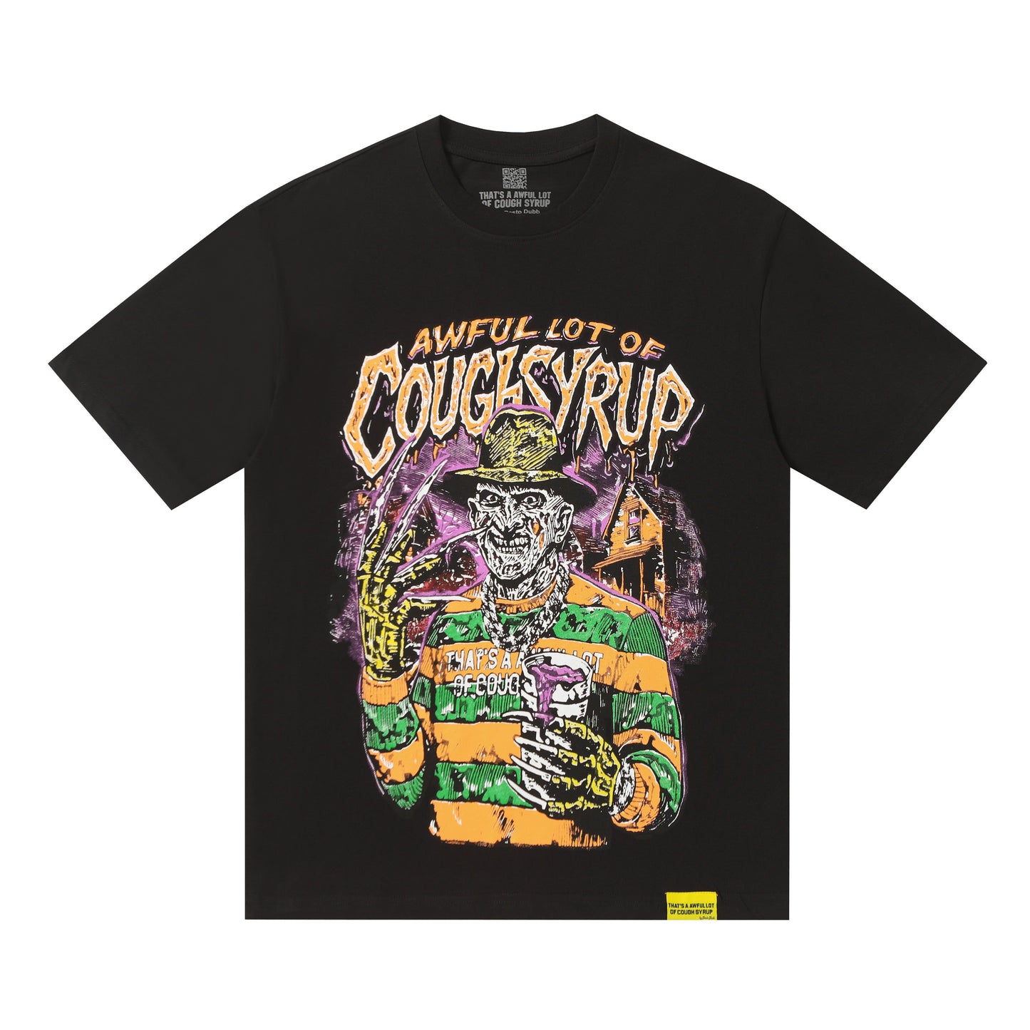 That's A Awful Lot of Cough Syrup Freddy Krueger T-shirt