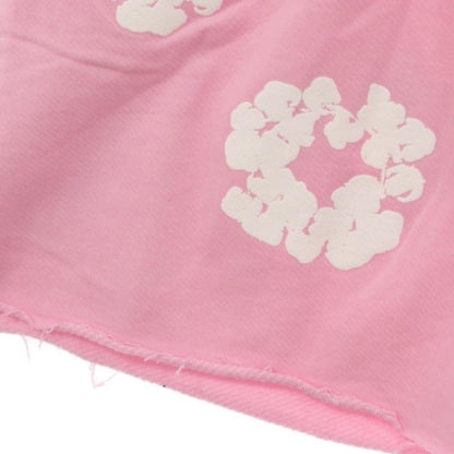 Denim Tears Cotton Wreath Shorts Pink