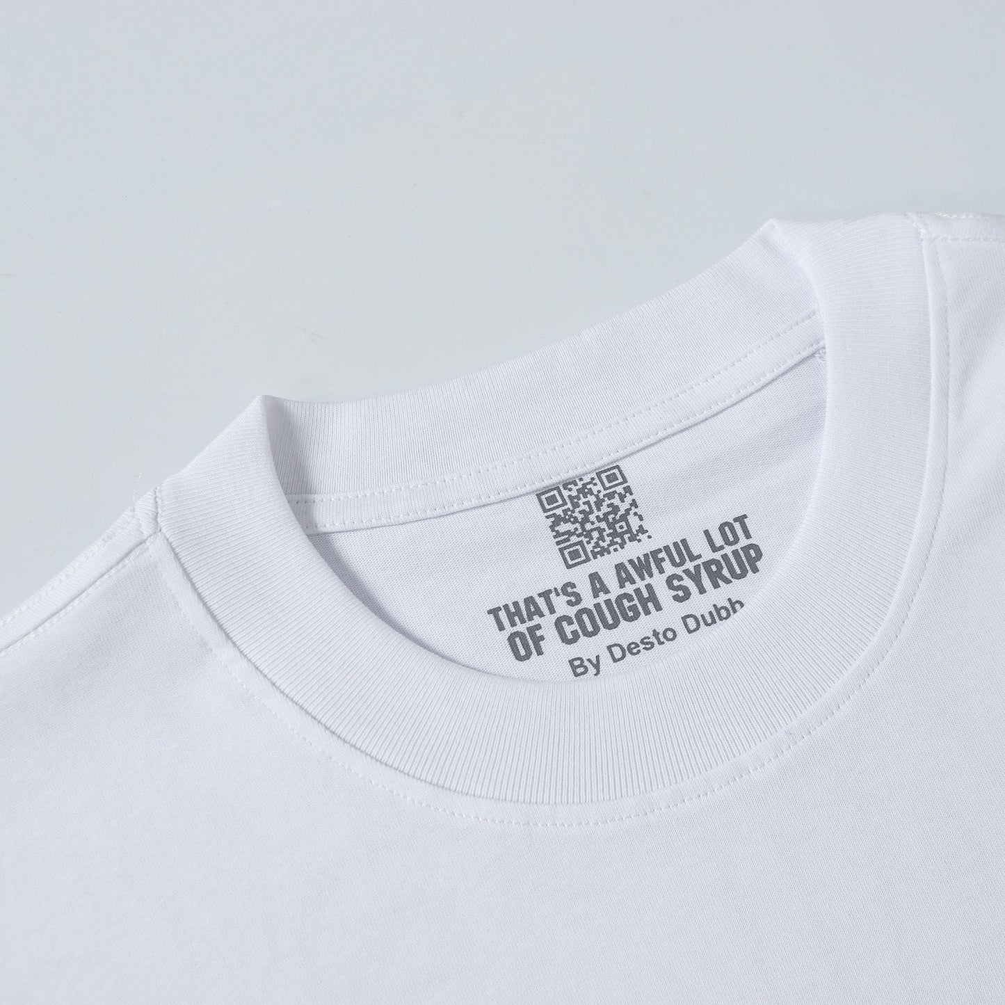That's A Awful Lot Of Cough Syrup 4 Baby Bottles White T-Shirt