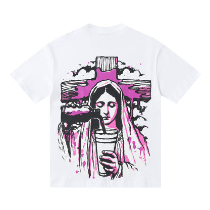 That's A Awful Lot of Cough Syrup “Rosary Graphic T-shirt”
