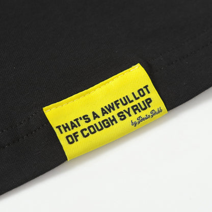 That's A Awful Lot of Cough Syrup Classic Block Logo Tee - Black